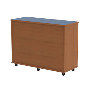 Panel Base Tables/Carrels:  Aura Series (Wood Veneer)