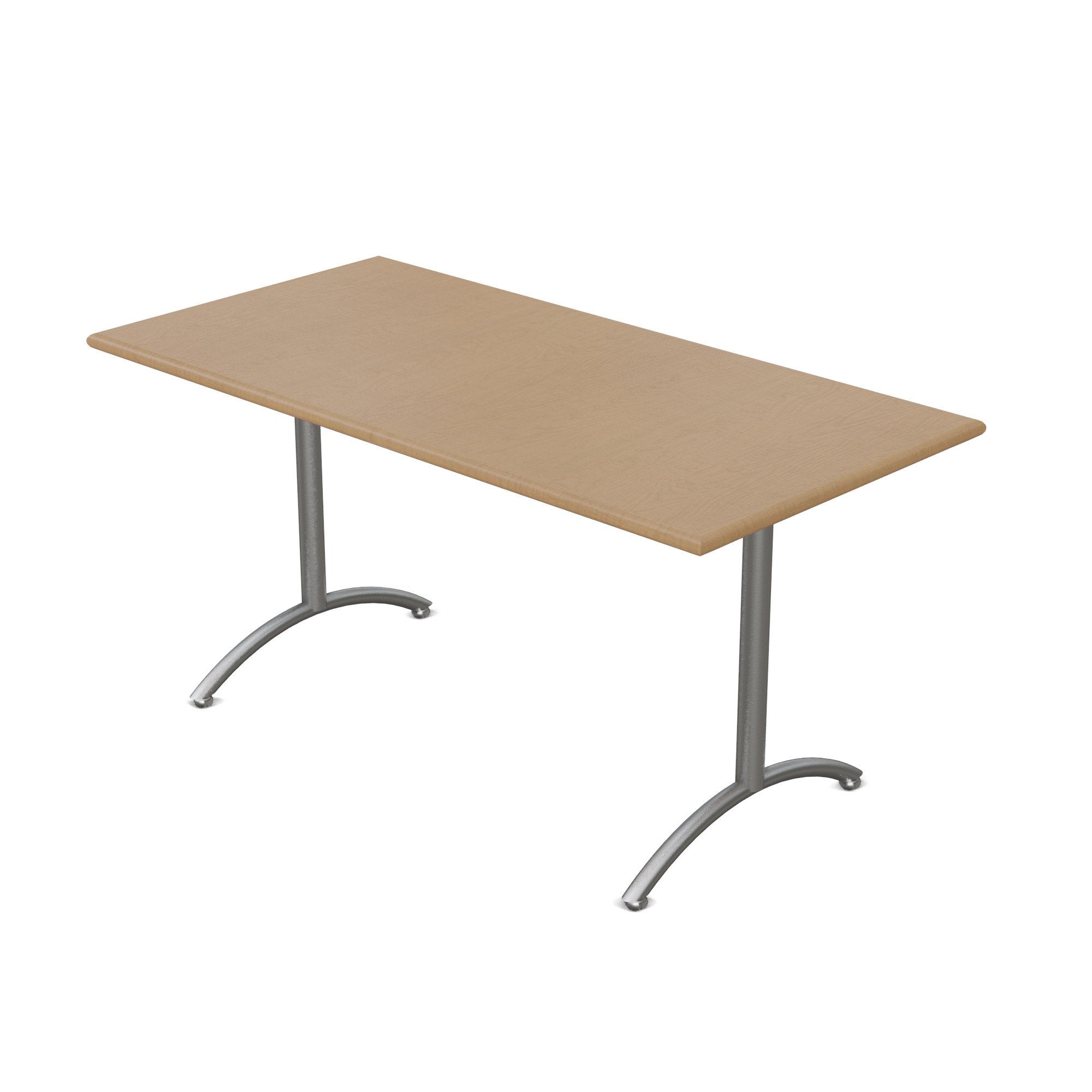 Tables-Aura Series: Laminate Work Surfaces with Solid Wood Edges