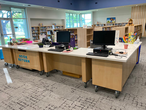 Mobile Circulation Desk