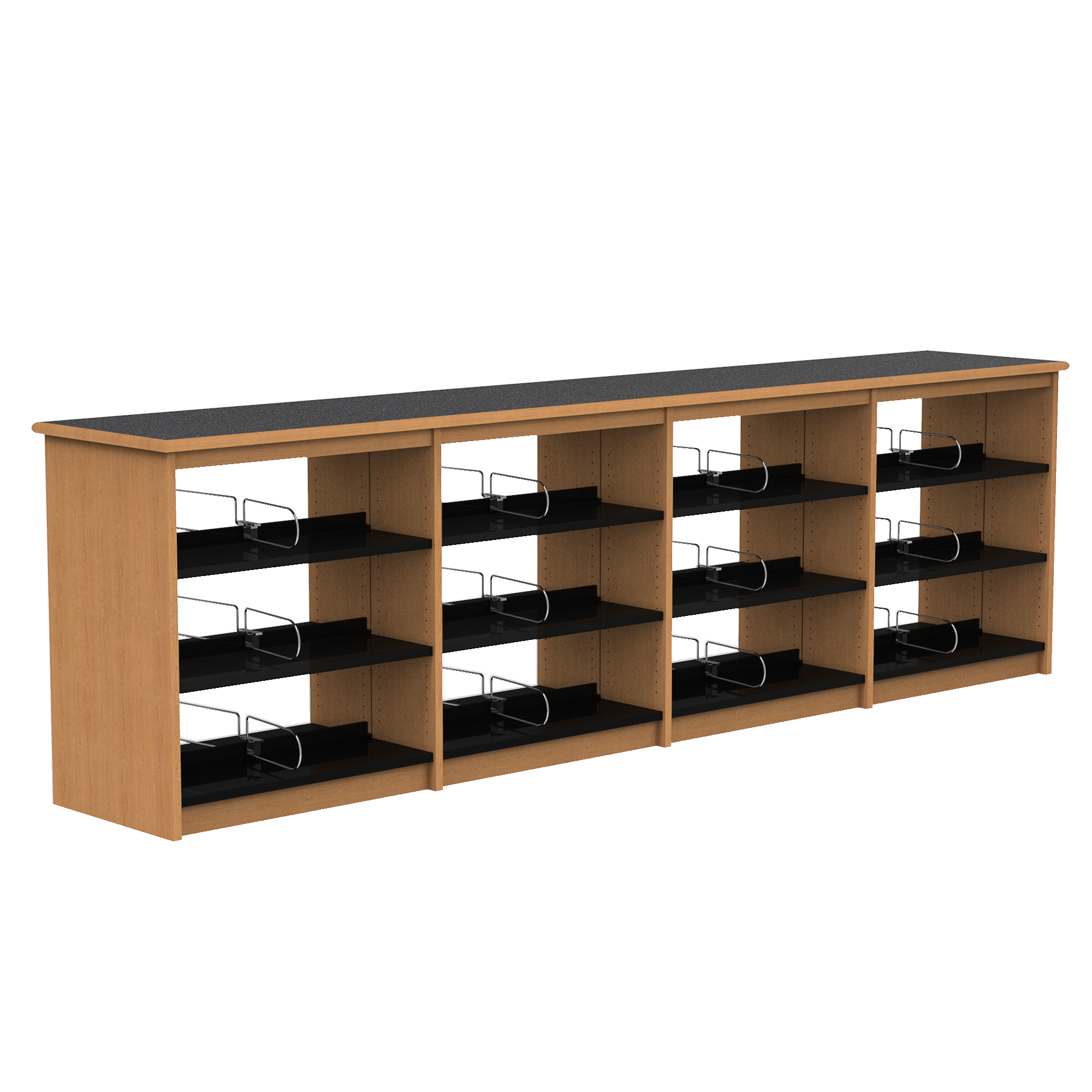 Shelving Patriot Series Solid Oak Vertical Panels Tesco