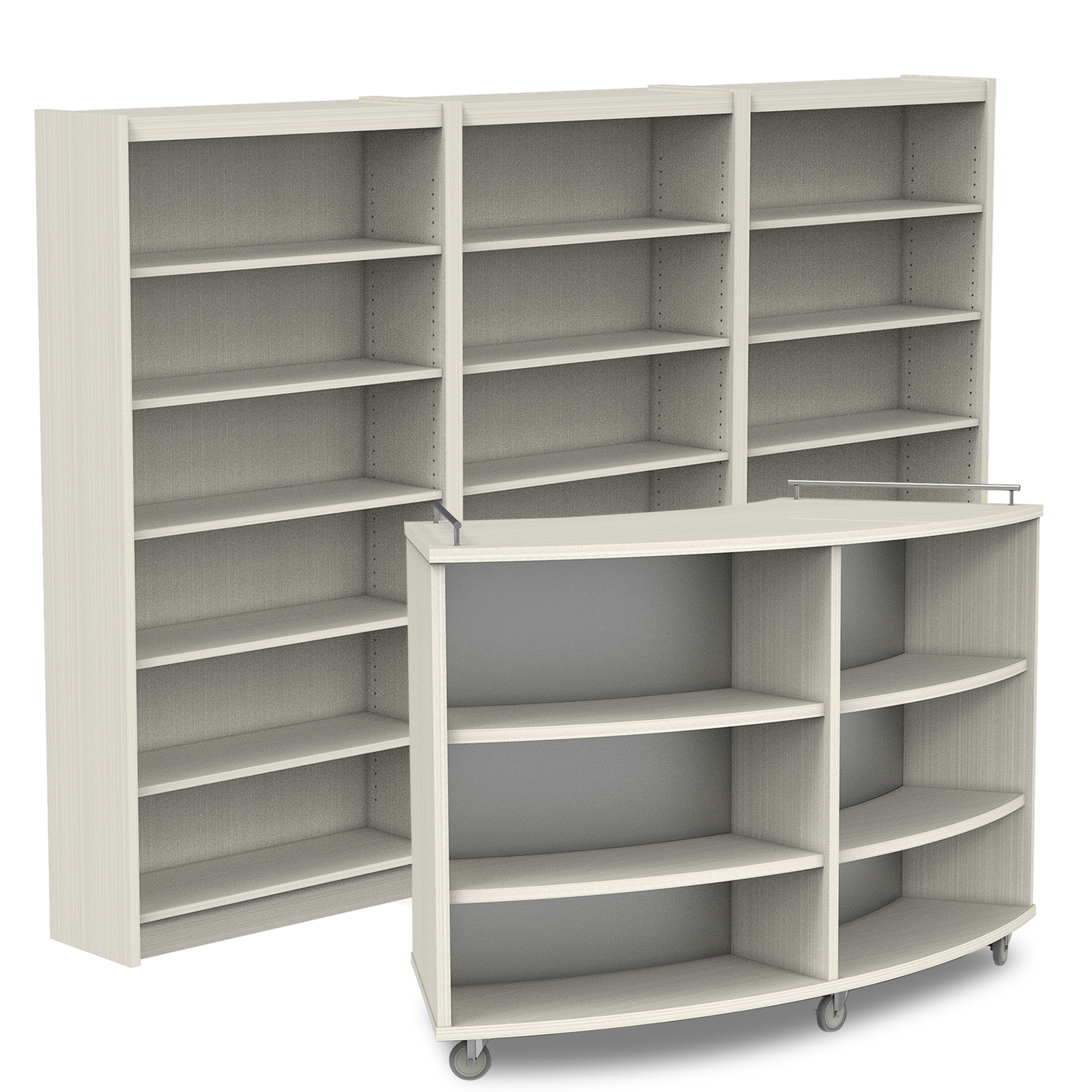 Shelving – Versa Series: Laminate on all Exposed Parts